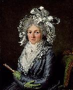 unknow artist Portrait of Madame de Genlis France oil painting artist